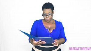 An Open Gullet Policy | All-natural Dark-hued Bbw